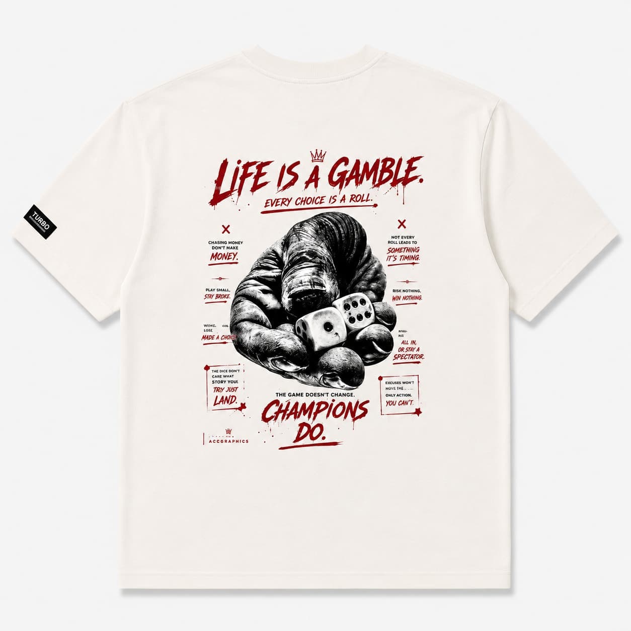 Ace Graphics Life Is A Gamble