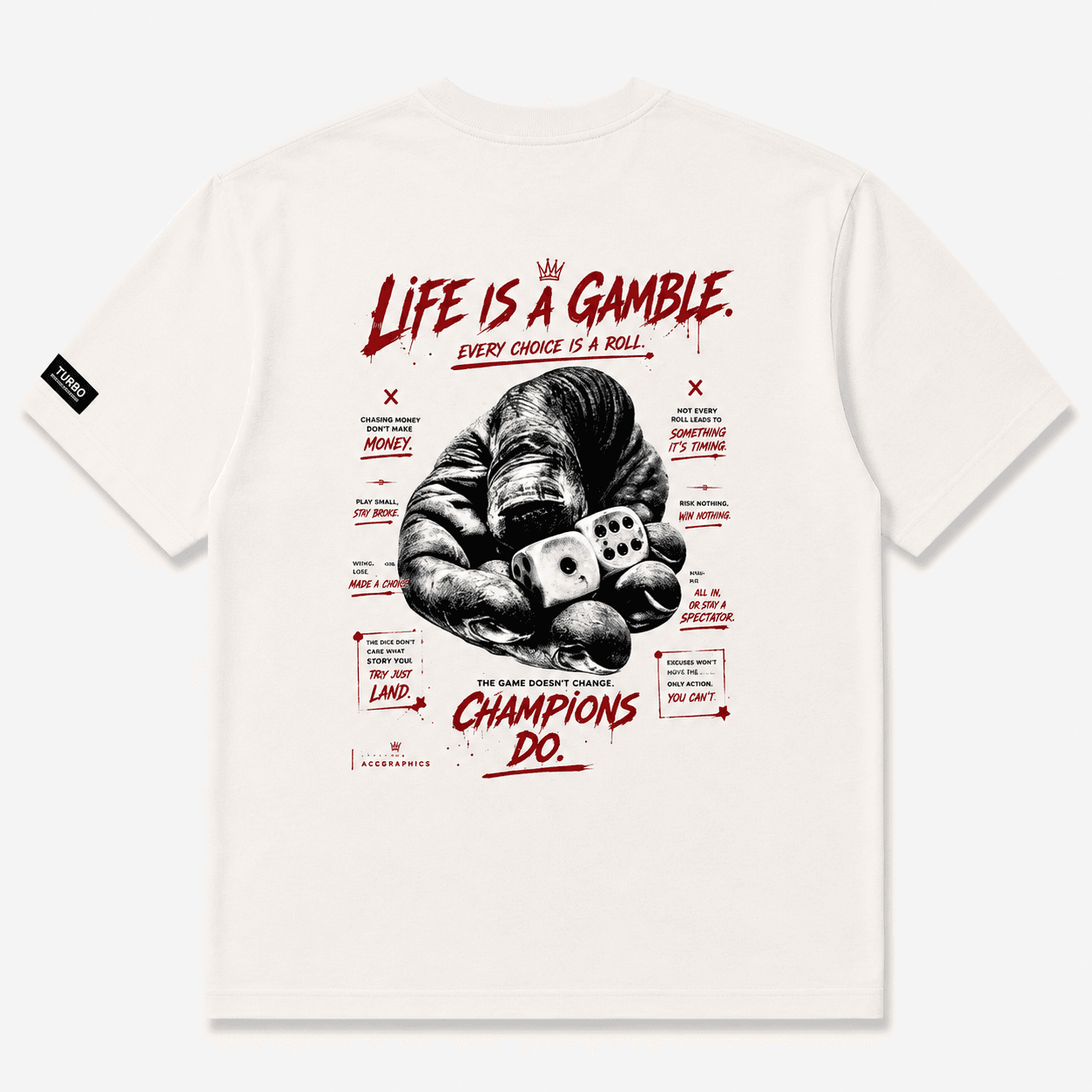 Ace Graphics Life Is A Gamble